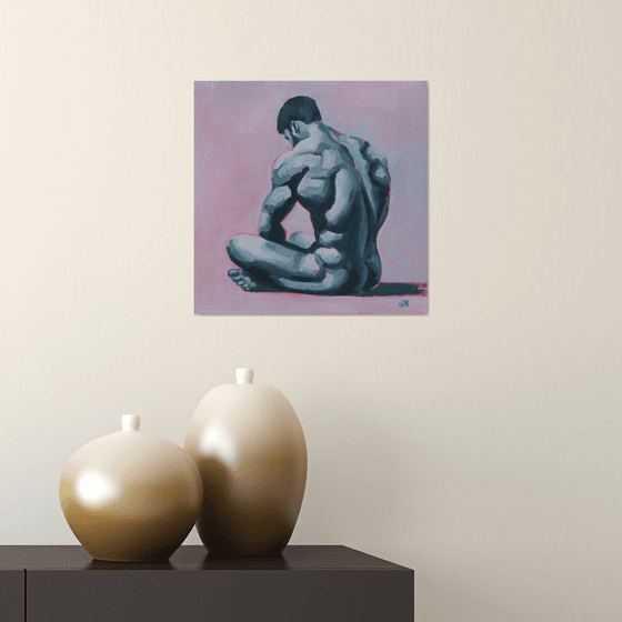 Silent Embrace - Male Nude