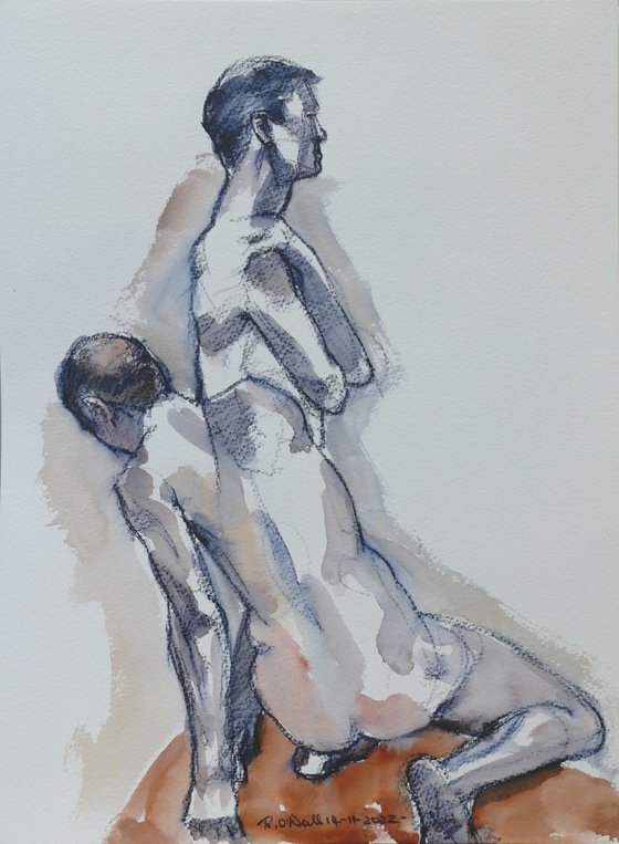 male nude 2 poses