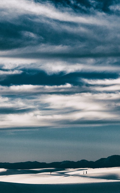 Late Light, White Sands NP by Heike Bohnstengel