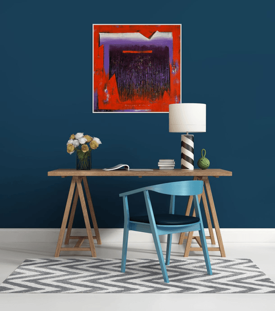 Inner Passage_30"X30" 2025