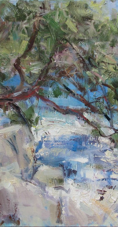 The seaside by Nelina Trubach-Moshnikova