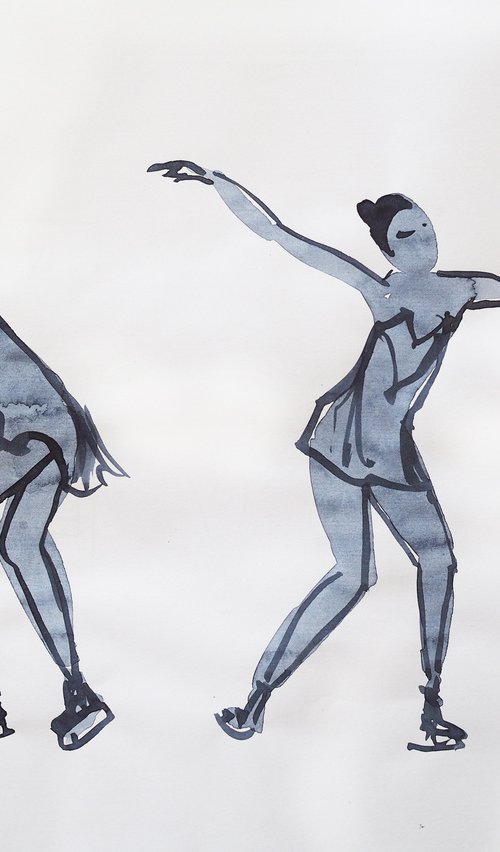 Figure skating - sketch in motion, vol.2 by Delnara El