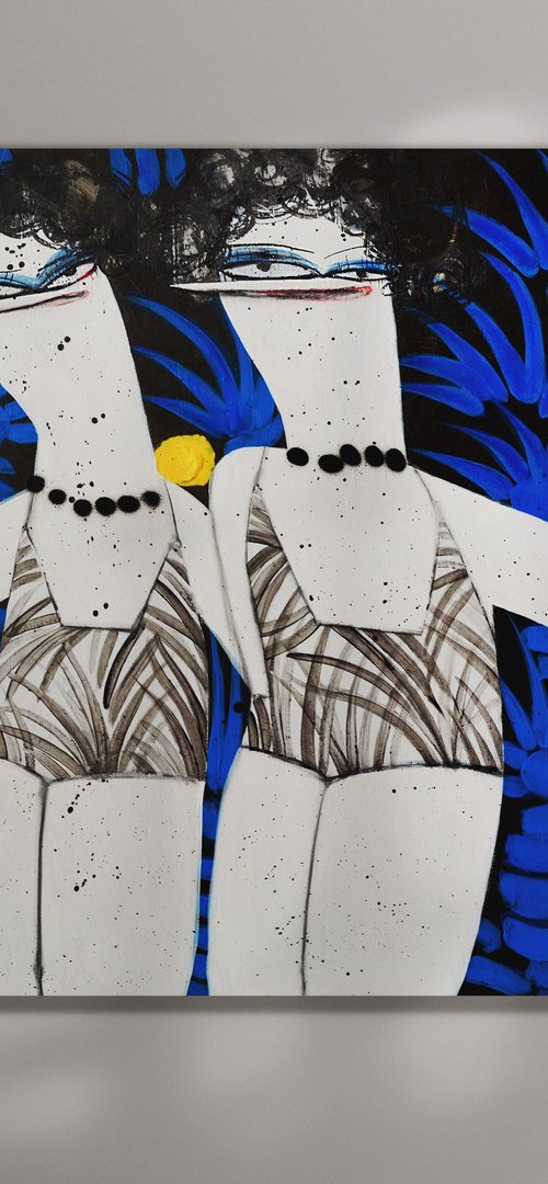 Shady beach by YANA MEDOW