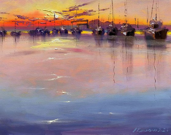 Sunset at the Pier