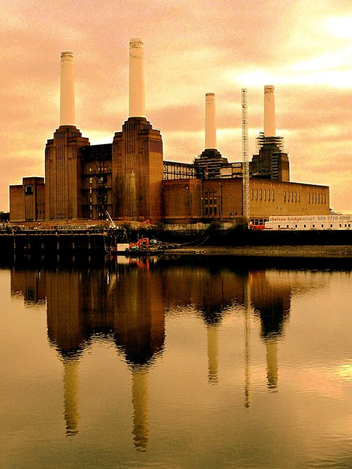 ORIGINAL BATTERSEA 2006 Limited edition  10/50 12"x16" by Laura Fitzpatrick