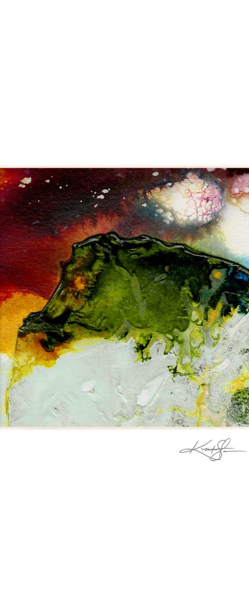 Color Journey 66 - Mixed Media Abstract Painting by Kathy Morton Stanion by Kathy Morton Stanion