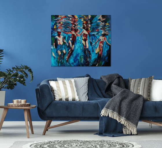 In the light of the water