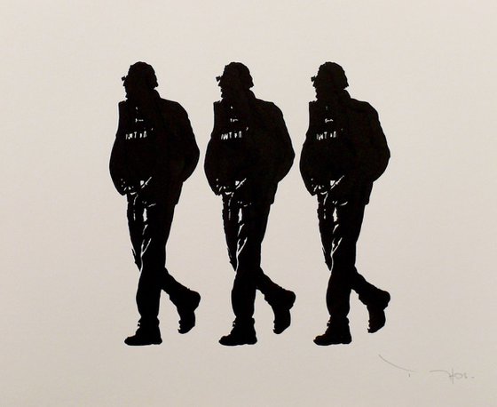 Three walking men - V5 -  Tehos