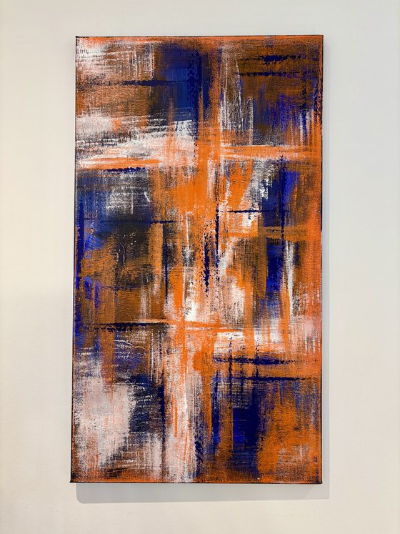 Echoes of Fire 50x90х2 cm