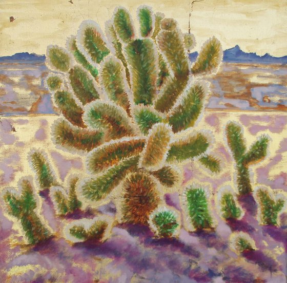 "Desert Botanical - Teddy Bear Cholla"