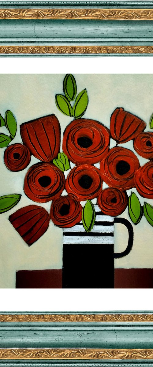 POPPIES III by Jan Rippingham