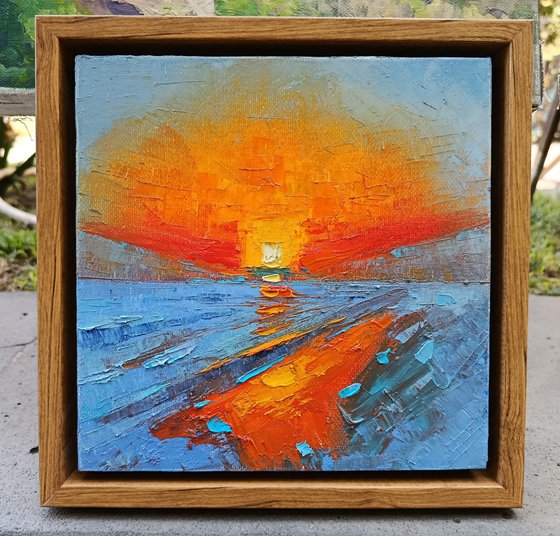 Flames Over Water