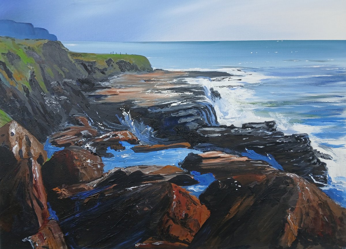 Doolin Ocean Walk by Cathal Gallagher