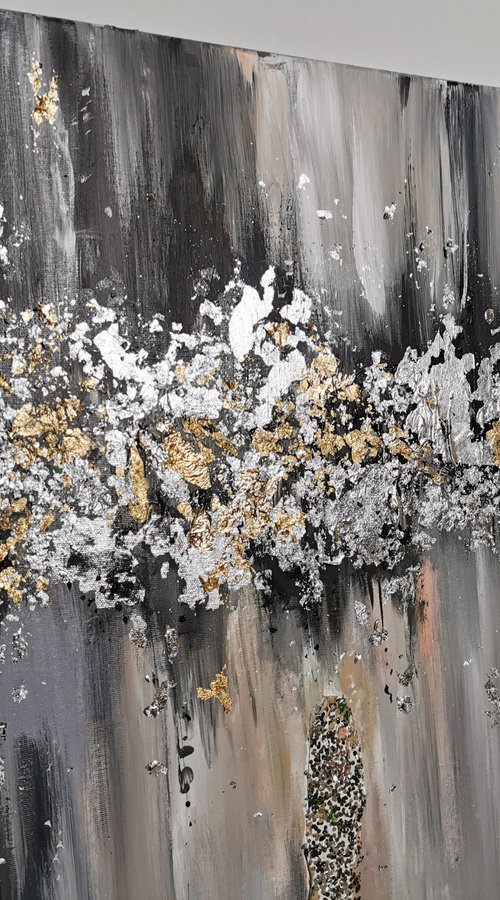 Abstract canvas wall art, Modern art, Original Abstract painting by Annet Loginova