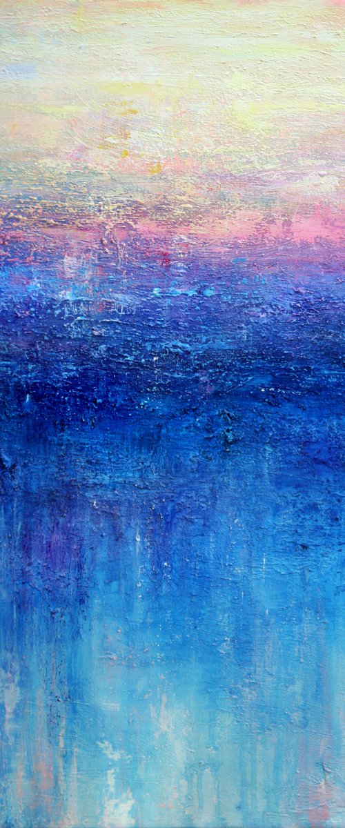 Abstract Sunset Landscape IV by Behshad Arjomandi