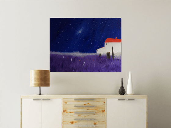 “Midnight In Provence” 102x77x2cm