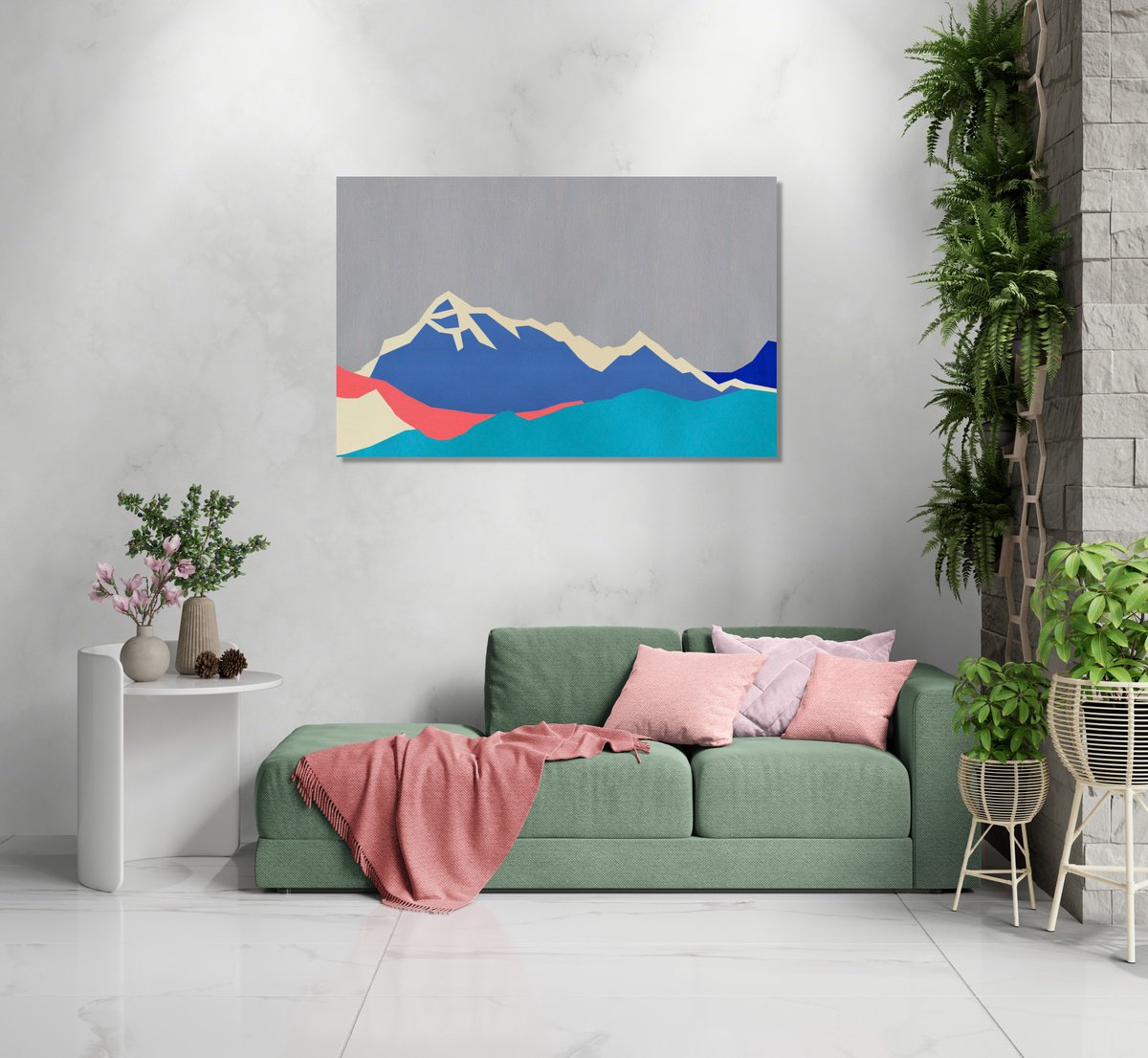  Silent Ridges #23 By Marina Krylova, 43 X 28, Artwork For Sale On Artfinder