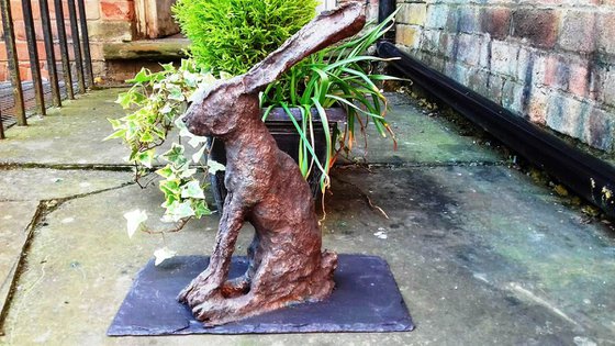 Bramble Hare Sculpture