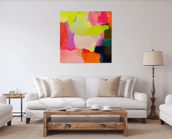 Kiss of Lime and pink #1