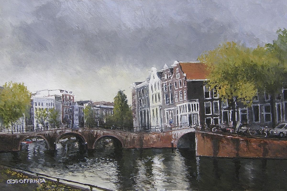 A famous piece of Amsterdam by Oeds Offringa