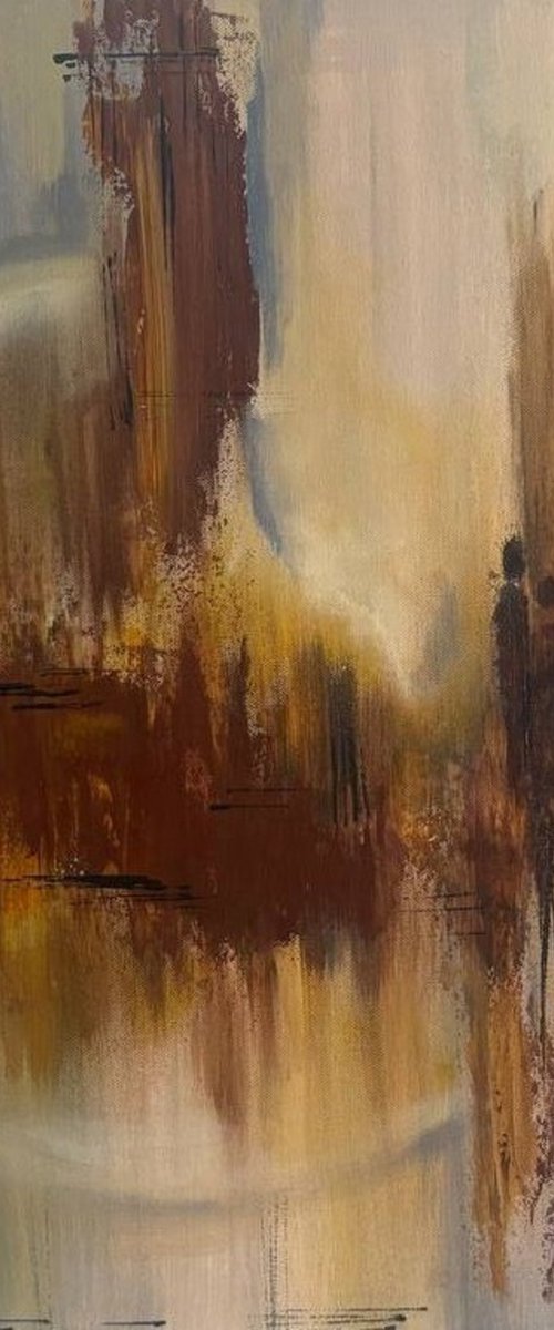 Where Autumn Holds Our Footsteps by Liudmyla Levitas