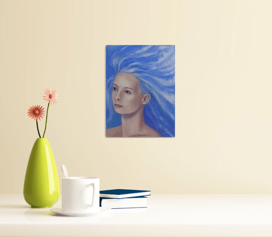 Head in the Clouds (Sky Medusa)