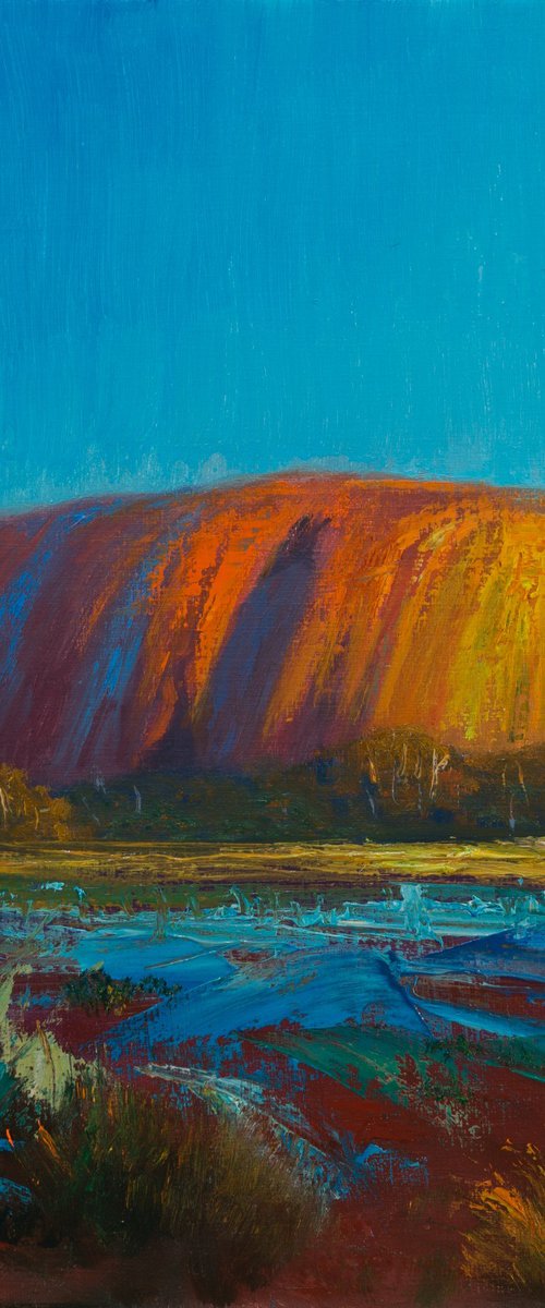 Uluru (Ayers Rock) - Abstraction by Christopher Vidal