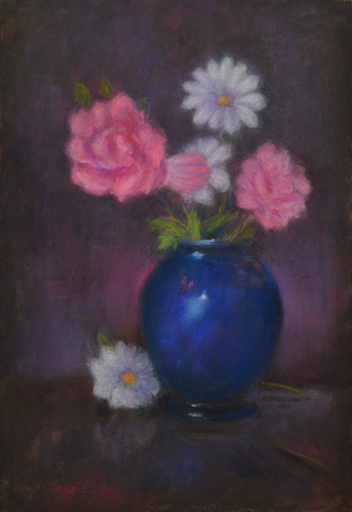 Blue Vase by Michael Gillespie