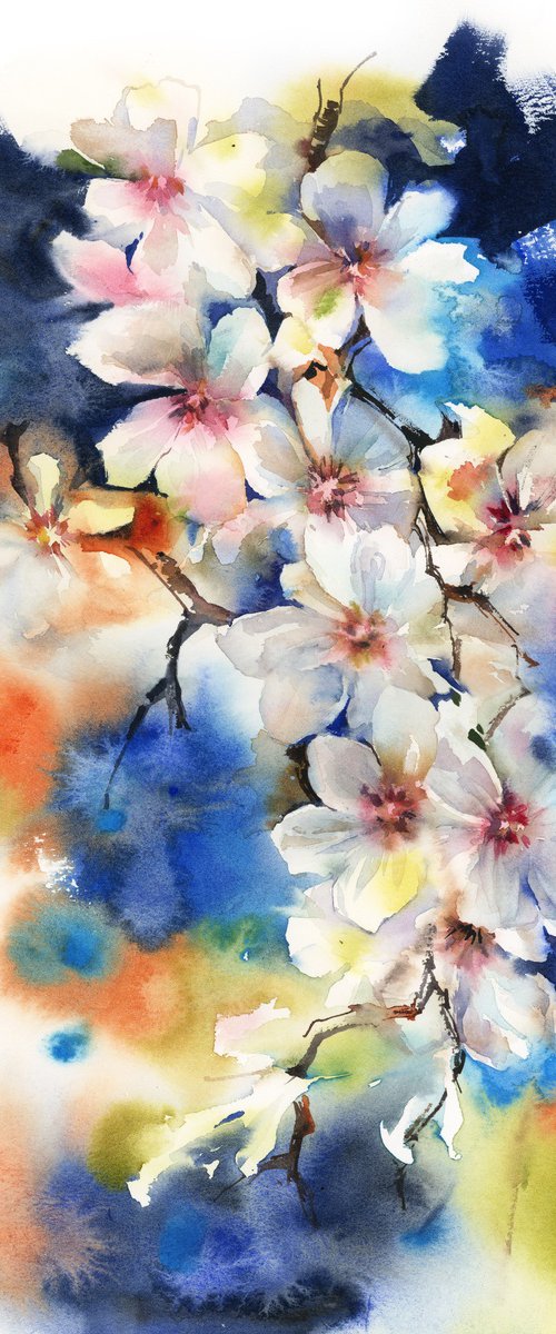 Almond Florals Bloom by Sophie Rodionov