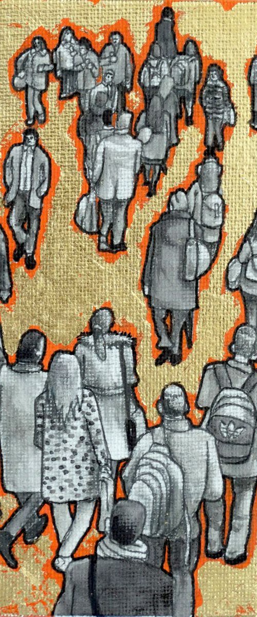Mini-People in Canary Orange and Gold by Arturo Garcia de las Heras (Agheras73)