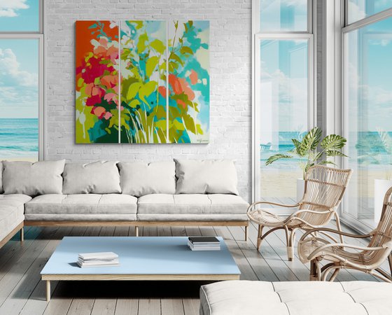 The rays touch the leaves #4