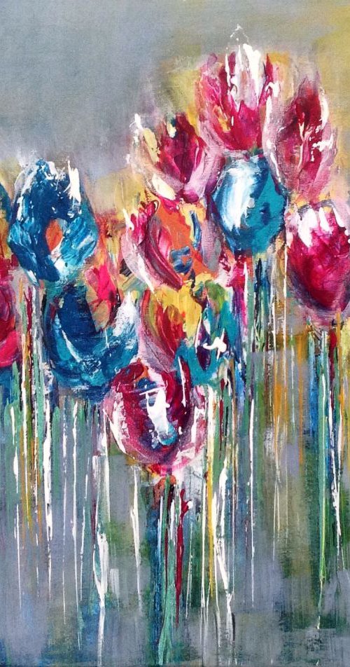 Tulips In Bloom by Michelle Carolan