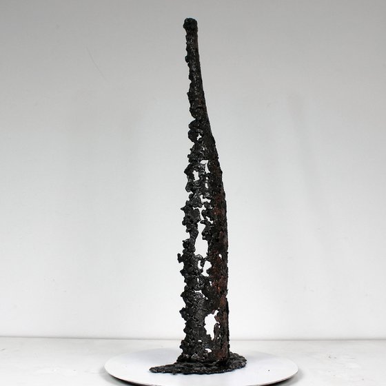 Bottle Pear – Metal Lace Sculpture