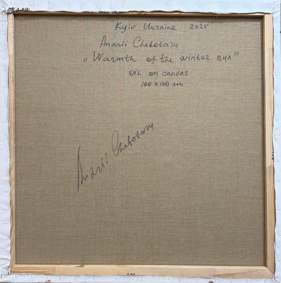 Warmth of the winter sun