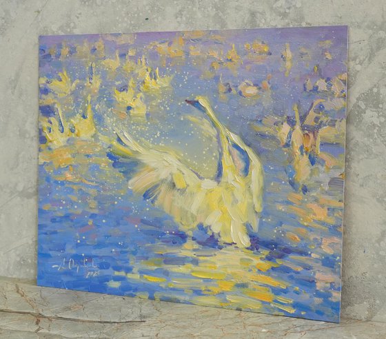 Revelation. White swan