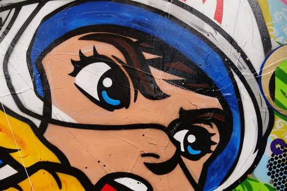 Speedy Stole It 190cm x 100cm Speed Racer Textured Urban Pop Art