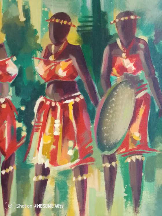 Brave African Women, life is war