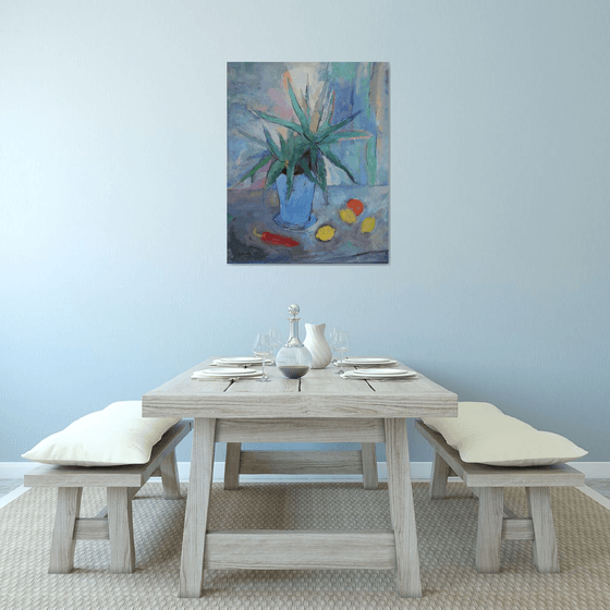 Aloe Vera and Three Lemons