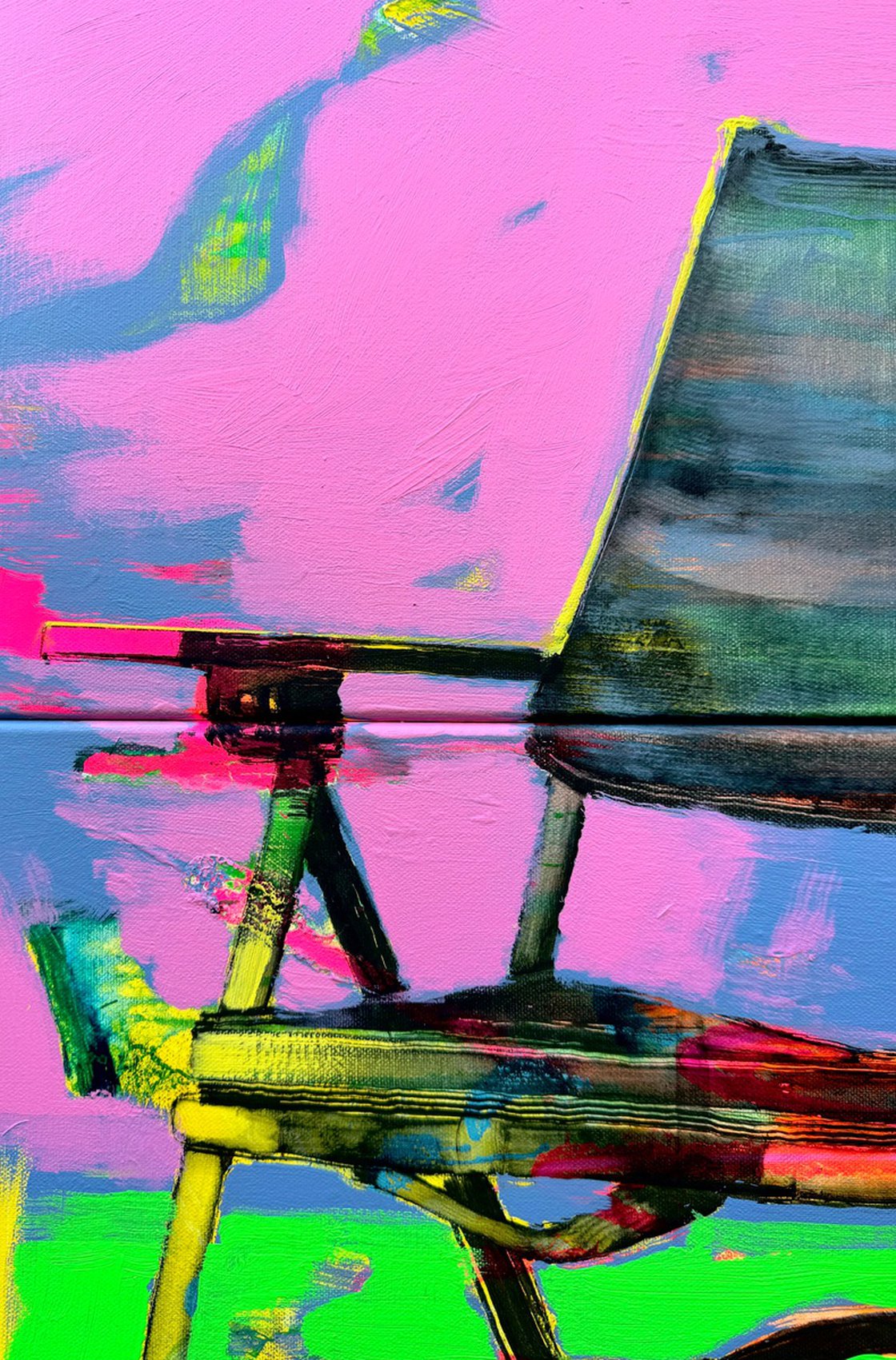 Original Acrylic Painting - Time to Chill by Yaroslav Yasenev