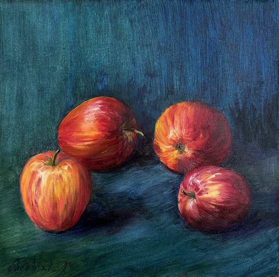 Blue depth, red light