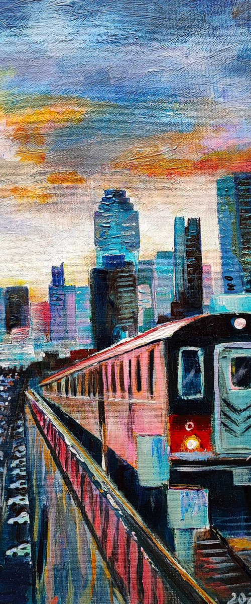 Train Subway. by Tatajana Obuhova