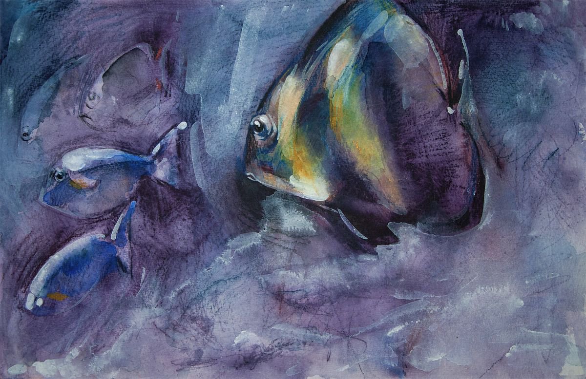 Aquarium fish #2 by Daria Yablon-Soloviova