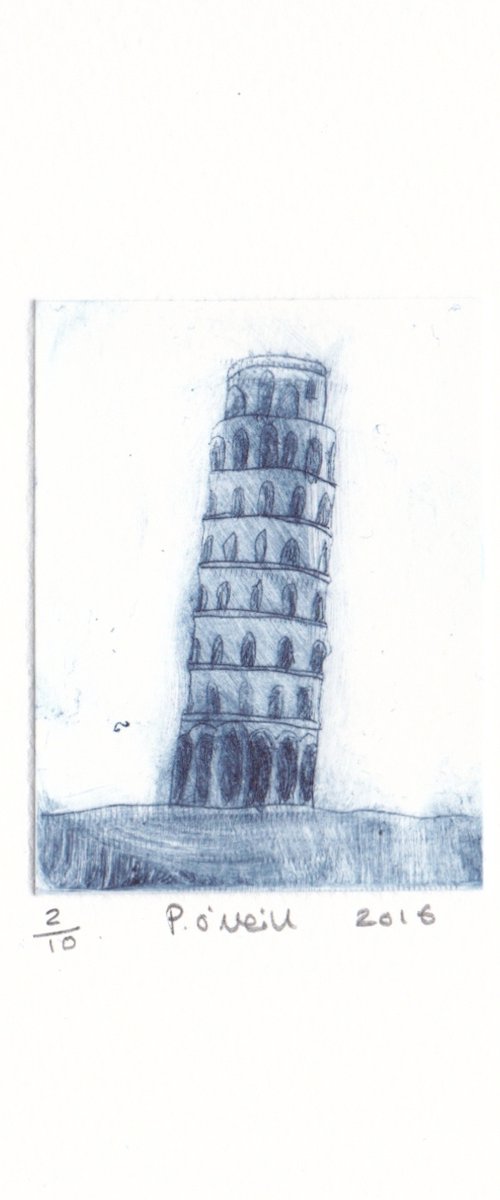 Leaning Tower of Pisa by Penelope O'Neill