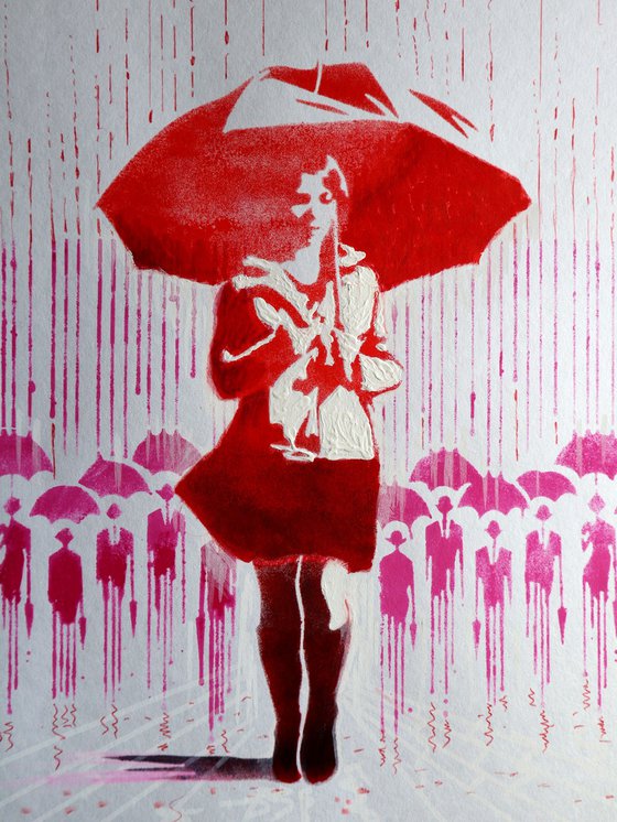 Fantasy with Flowers 336: paper 59x42cm