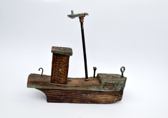 wooden ship "Marlin"