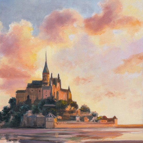 Mont Saint Michel in France