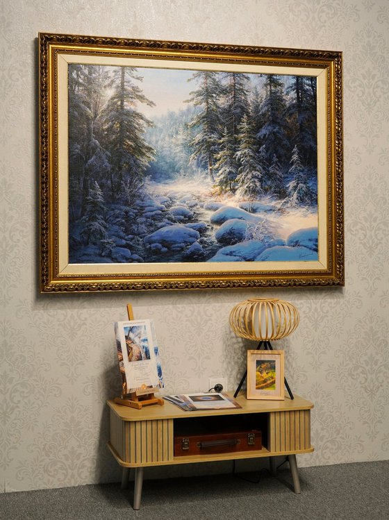 Whisper of a winter Stream