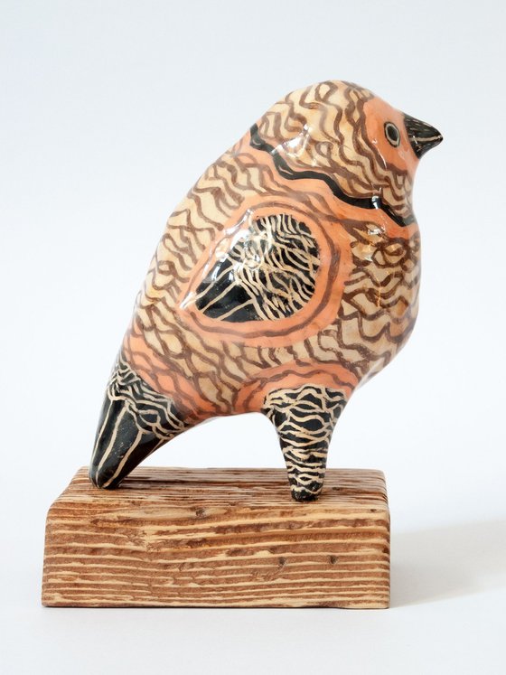 Ceramic sculpture "Bird"