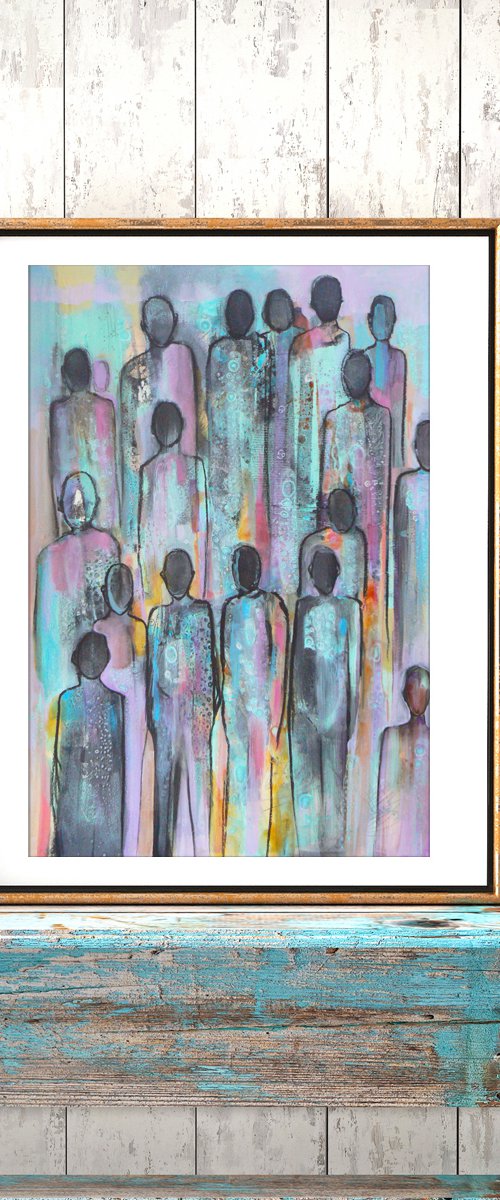 People watching by Carolynne Coulson