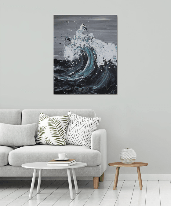 Seascape - Winter Is Coming - Wave Series